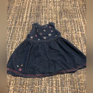 Baby gap size 2 denim dress